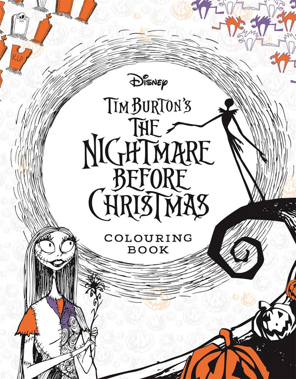 Disney Tim Burton's The Nightmare Before Christmas Colouring