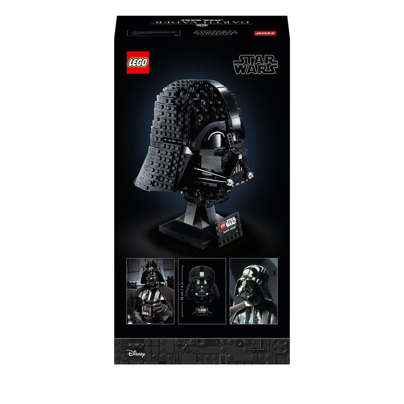 LEGO Star Wars Darth Vader Helmet Set, Mask Display Model Kit for Adults to Build, Gift Idea for Men, Women, Him or Her, Collectible Home Decor Model 75304