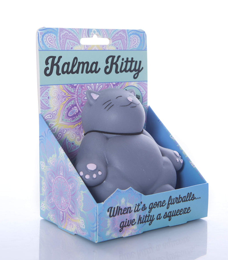 Boxer Gifts Kalma Kitty Squishy Toy Stress Relief - Helps With Anxiety – Office Desk Toy - Birthday Christmas Secret Santa Stocking Filler Gift for Cat Lovers - Gift Guide