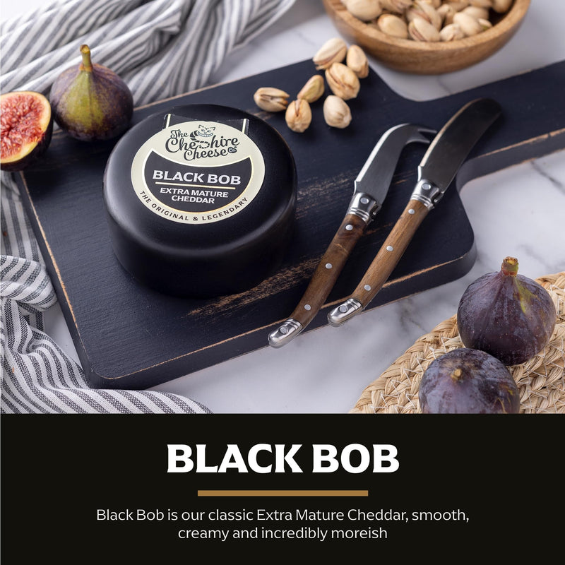 Cheshire Cheese Company | Duo of Cheese and Wine Gift Box – The Perfect Night In | Award Winning 2 Cheeses, 1 Biscuits & Red Wine Gift Set in Presentation Box | Luxury Food Hamper for Birthdays & more - Gift Guide