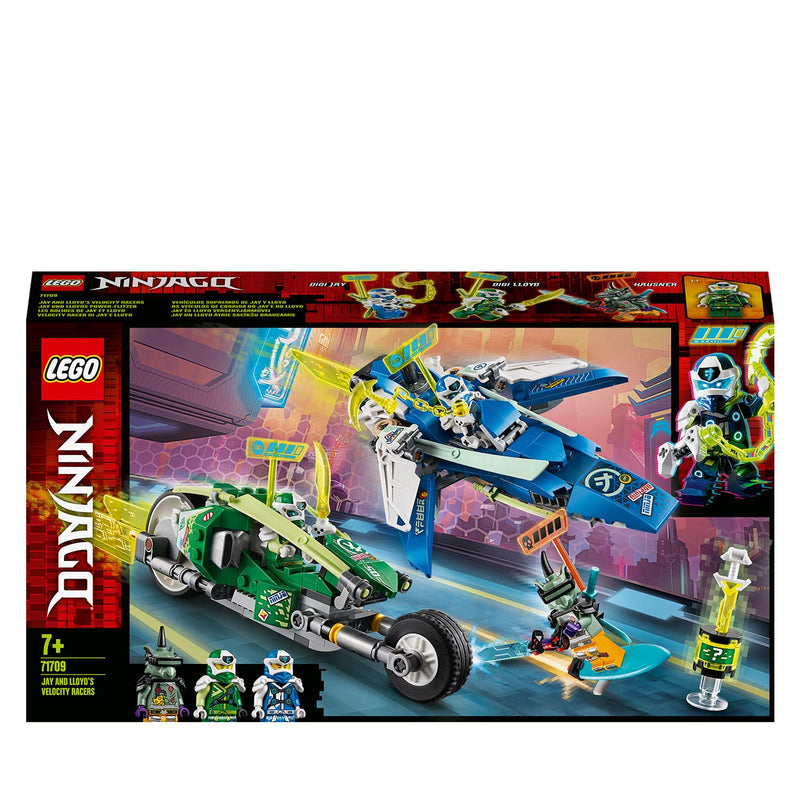 LEGO 71709 Ninjago Jay and Lloyd's Velocity Racers