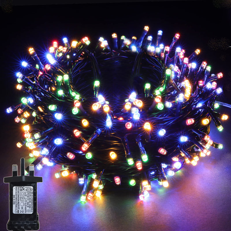YOSION 10M LED String Fairy Lights On Dark Green Cable with Various Light Effects, Ideal for Christmas Tree, Xmas, Party,Wedding,ETC (Multi-Colored, 100 LEDs) - Gift Guide