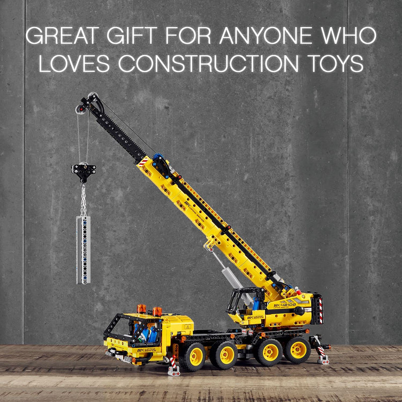 LEGO 42108 Technic Mobile Crane Truck Toy, Construction Vehicles Building Set