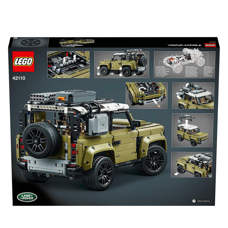 LEGO Technic 42110 Land Rover Defender, Maquette de Voiture a Construire, Idée Cadeau Jouet pour Enfant de 11 ans et +