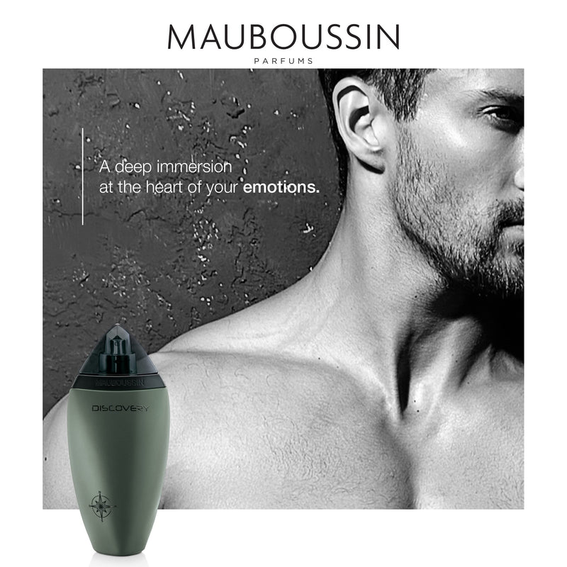 Mauboussin - Prestige Set Discovery : Eau de Parfum, Shower Gel, After-Shave Balm & Toiletry Bag