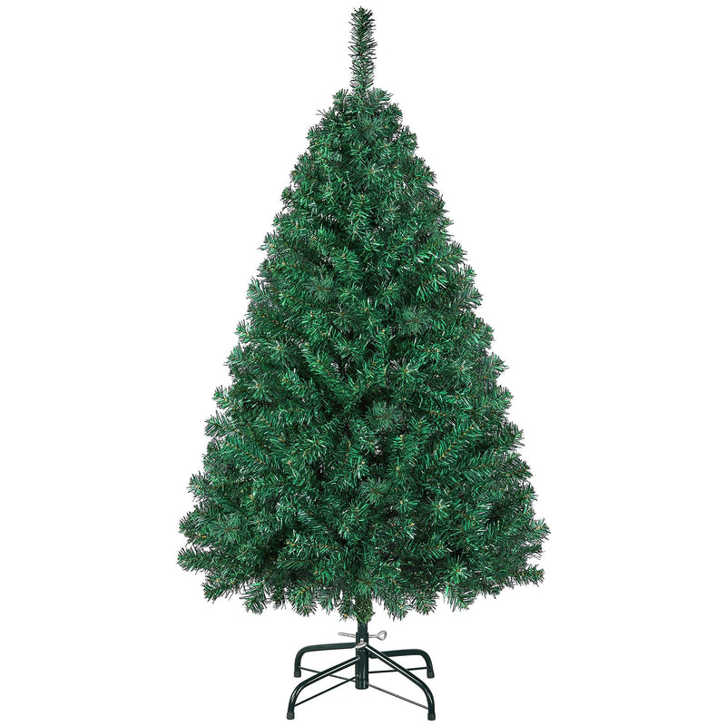 Yaheetech 4ft Artificial Christmas Tree Hinged Spruce Xmas Decorative Tree Holiday Decorations with Foldable Stand Green - Gift Guide