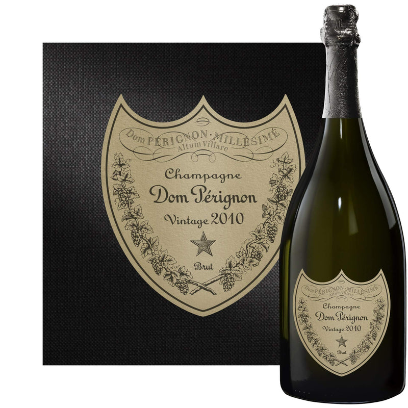 Gifts2Drink Dom Perignon Brut Vintage Champagne in Luxury Solid Oak Gift Box with Hand Crafted Gifts2Drink Tag NV 75 cl