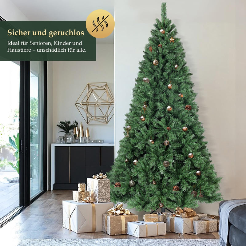 SALCAR 6ft Christmas Tree, Artificial Christmas Tree With Metal Stand, Spruce Pine Tree 180cm Xmas Tree, 6 ft Quick Setup Tree, Christmas Decoration - Gift Guide