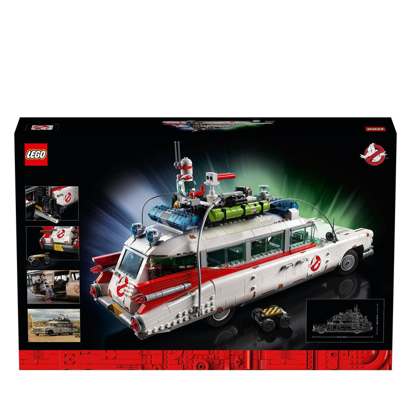 LEGO Icons Ghostbusters ECTO-1 Car Kit, Large Set for Adults, Gift Idea for Men, Women, Her, Him, Collectable Model for Display, Nostalgic Home Décor 10274