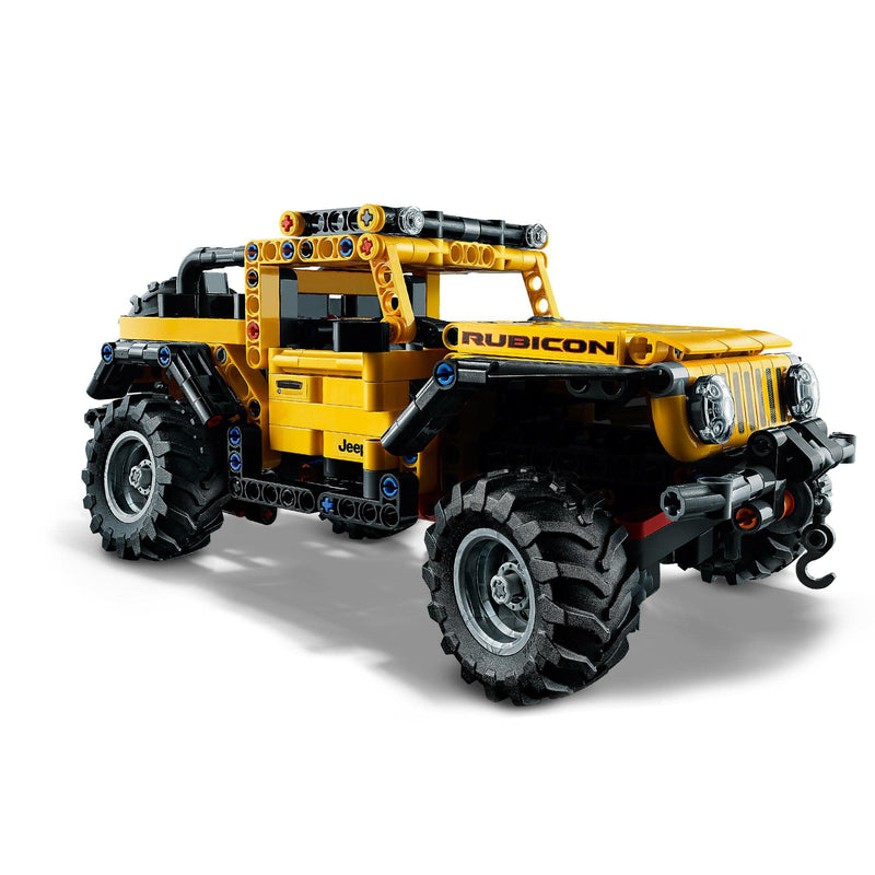 LEGO Technic Jeep Wrangler 42122 Building Kit; Let Kids Build a Stunning Model Version of the Jeep Wrangler Rubicon; Packed With Authentic Features, It Looks Just Like the Iconic 4X4 (665 Pieces)