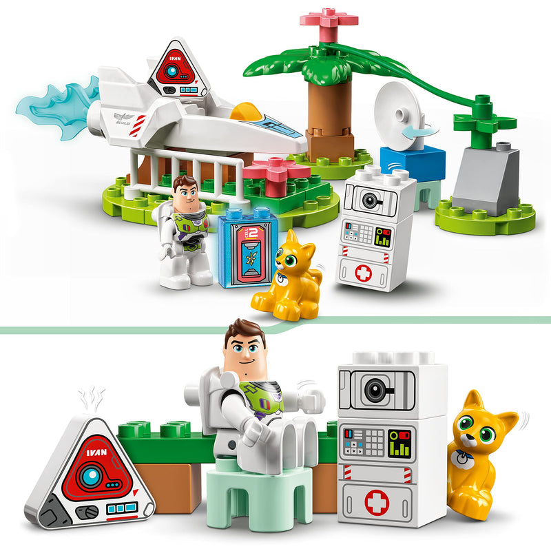 LEGO DUPLO 10962 Disney And Pixar Buzz Lightyearâ€™s Planetary Mission, Space Toys Toddlers, Boys & Girls 2 Plus Years Old With Spaceship & Robot Figure