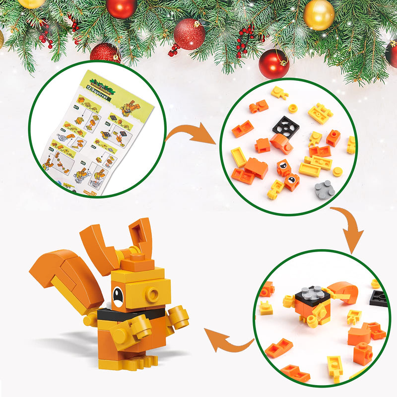 Advent Calendar 2024 Kids Toys, 24 Days Animal Building Blocks Christmas Countdown Calendar, Advent Calendars Surprise Christmas Gifts for Kids Dinosaur Toys for Boys Girls (multicolored01) - Gift Guide