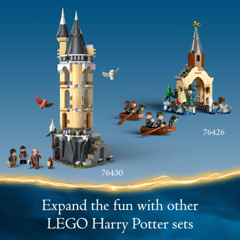 LEGO Harry Potter Hagrid’s Hut: An Unexpected Visit, Toy House for 8 Plus Year Old Kids, Boys & Girls, Includes Dragon and Dog Figures plus 5 Character Minifigures Hermione & Ron, Gift Idea 76428