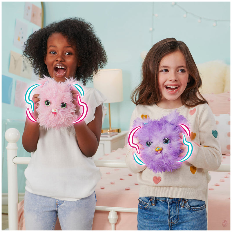 Fur Fluffs, Pupper-Fluff Surprise Reveal Interactive Toy Pet, Over 100 Sounds and Reactions Cute and Fluffy Dog Kids Toys for Girls & Boys Ages 5+ - Gift Guide