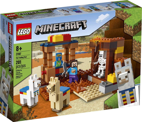 Minecraft LEGO 21167 The Trading Post 201 Piece Building Kit