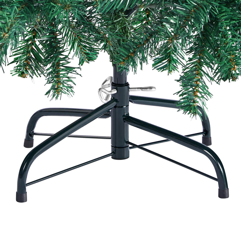 Yaheetech 4ft Artificial Christmas Tree Hinged Spruce Xmas Decorative Tree Holiday Decorations with Foldable Stand Green - Gift Guide