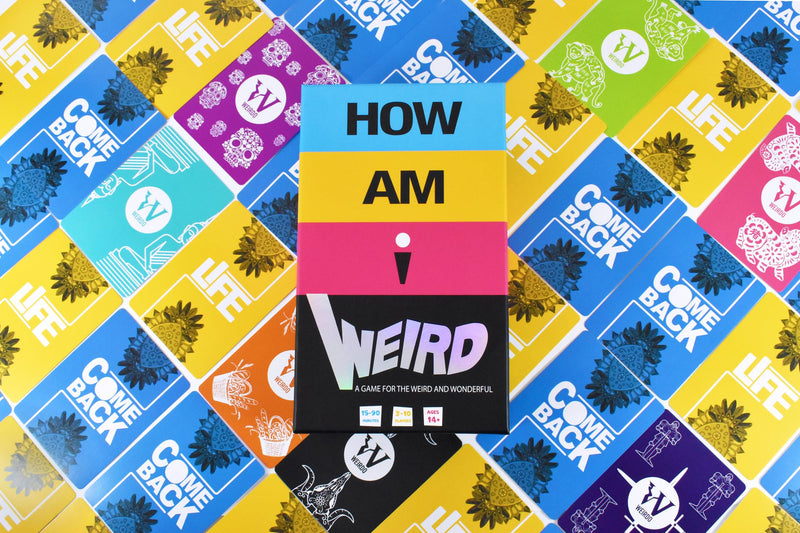 How Am I Weird - Award Winning Family Party Card Game for Adults & Teens - 500 Cards - Board Game Weird Gift