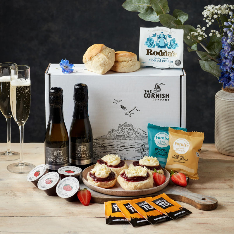 The Prosecco Afternoon Tea for Women - Gift for Her | Unique Birthday Presents for Ladies - Suitable for Birthdays, Anniversaries, Easter, Valentine's Day, Christmas - Gift Guide