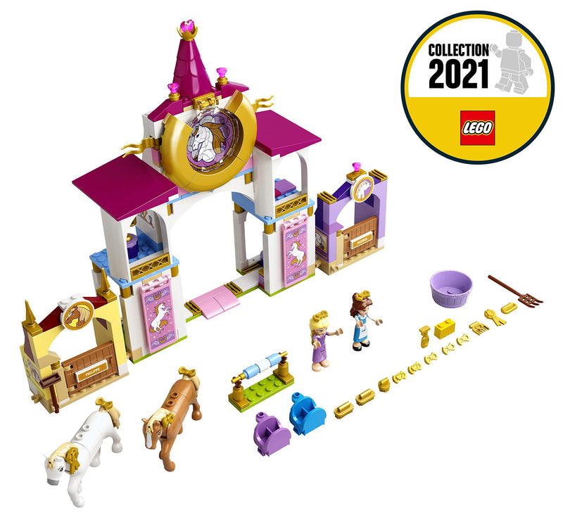 LEGO 43195 Disney Princess Belle and Rapunzel's Royal Stables