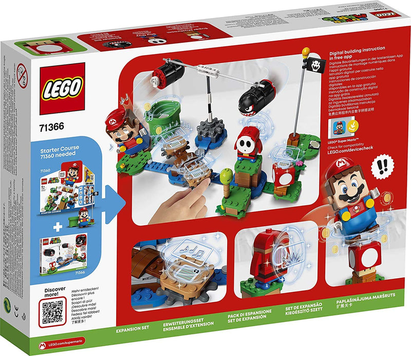LEGO 71366 Super Mario Boomer Bill Barrage Expansion Set Buildable Game