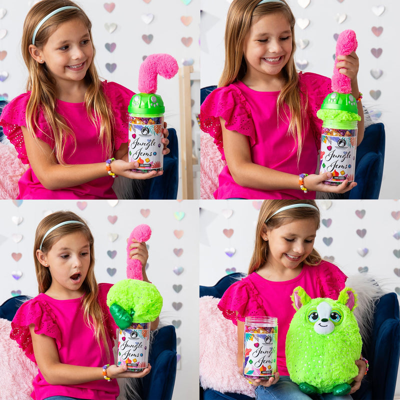 Basic Fun Misfittens Cats - Surprise Collectible Plush - Gemstones Misfittens, Kittens, Stuffed Cat Plush, Furry Surprise Toy for Girls, Boys, Kids and Toddlers Ages 3+