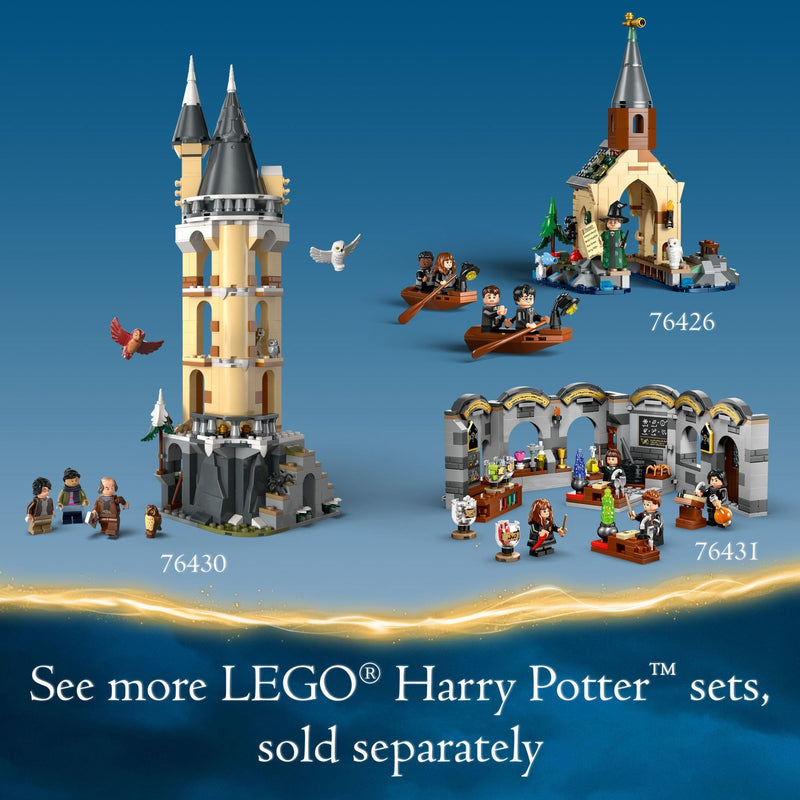 LEGO Harry Potter Hogwarts Castle: The Great Hall, Castle Toy Playset with 11 Minifigures, Harry Potter Collectible, Magical Gift for Boys, Girls or Any Fan, Harry Potter Toy for 10 Year Olds, 76435