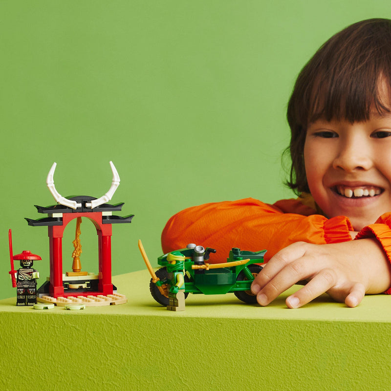 LEGO NINJAGO Lloyd’s Ninja Street Bike Motorbike Toy for Preschool Kids 4 Plus Years Old, Easy-to-Build Beginners Learning Set for Juniors, Gift Idea 71788
