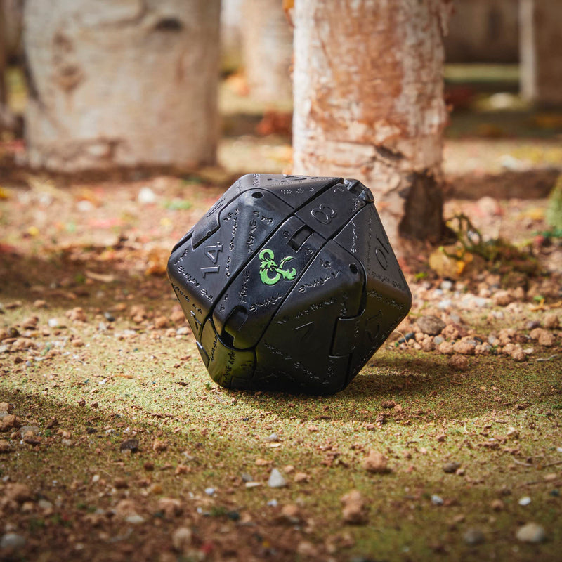 Dungeons & Dragons Honor Among Thieves D&D Dicelings Black Dragon Rakor Collectible D&D Monster Dice Converting Giant d20 Action Figures Role Playing Dice