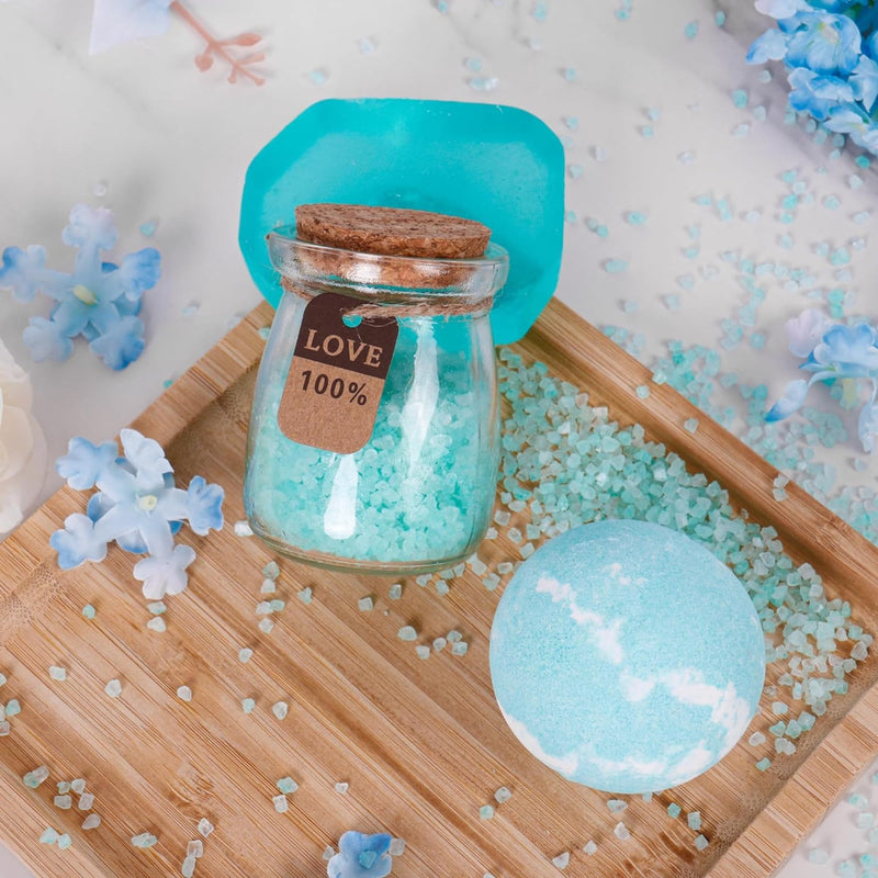 SABR Aqua Gift Set for Women (9 items) - Pamper Gifts for Women Birthday gifts for women Self Care Bath Sets gift for her Baby shower gifts leaving gifts Ladies gifts Thank you gifts for women