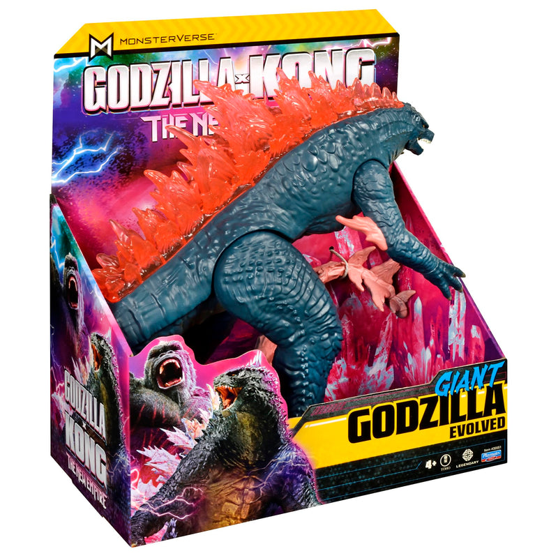 Godzilla x Kong: The New Empire, 11-Inch Giant Godzilla Action Figure Toy, Iconic Collectable Movie Character, Limited Edition Packaging Inspired by Hollow Earth Landscape, Suitable for Ages 4 Years+