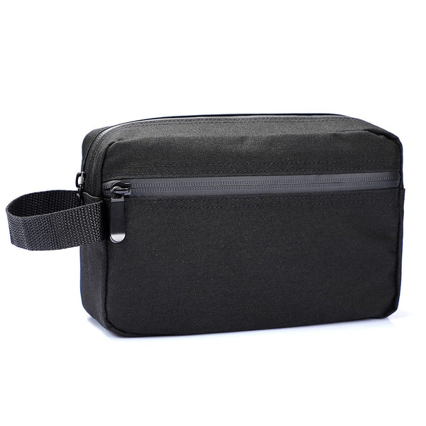 Toiletry Bag for Men, Etercycle Portable Travel Wash Bag, Waterproof Toiletries Cosmetic Organizer Bag, Gym Shaving Shower Bathroom Bag, Dopp Kit Make Up Bag with Handle (Black) - Gift Guide