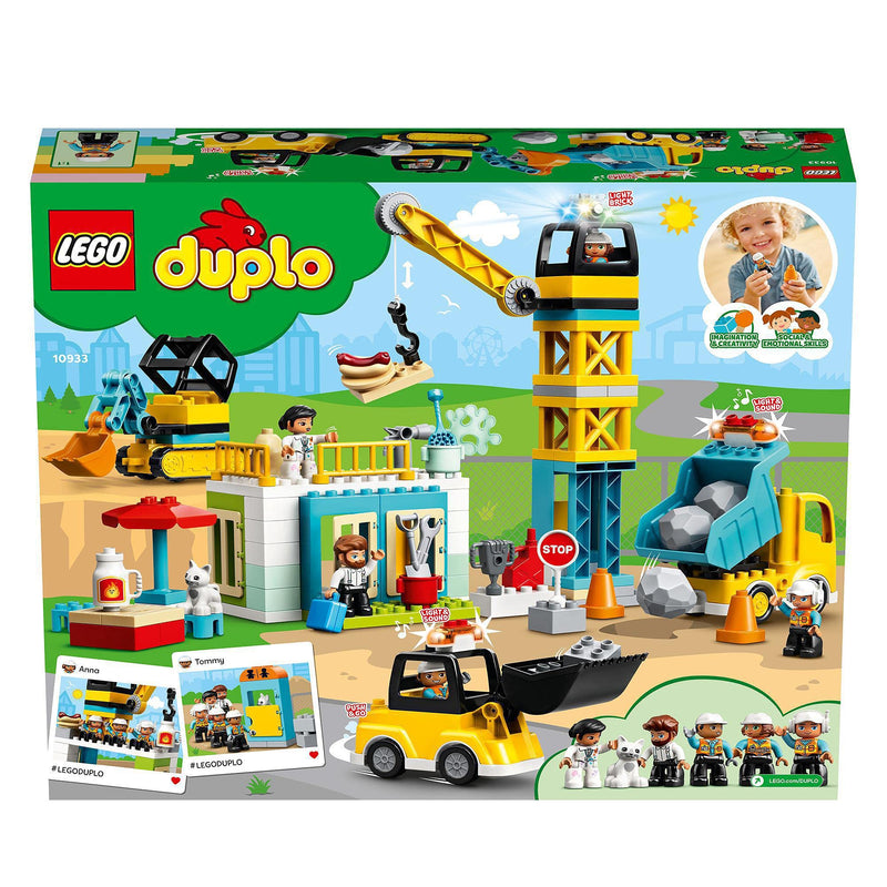 LEGO 10933 DUPLO Town Tower Crane & Construction