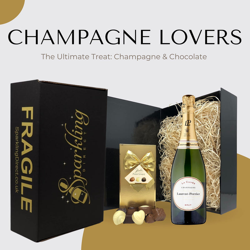 Laurent Perrier Champagne Gift Set - LP Champagne and Chocolate Hamper