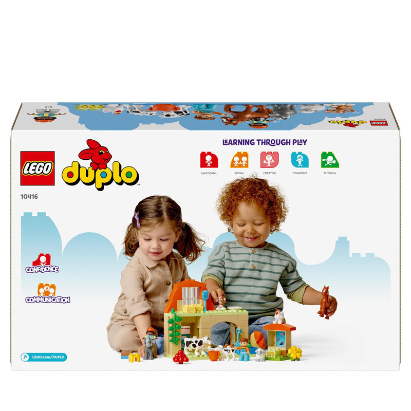 LEGO DUPLO Town Caring for Bees & Beehives, Kids’ Learning Toy with Drivable Truck, Beehive and 2 Figures, Early Development and Activity Toys, Gifts for Toddlers, Boys & Girls Aged 2 Plus 10419