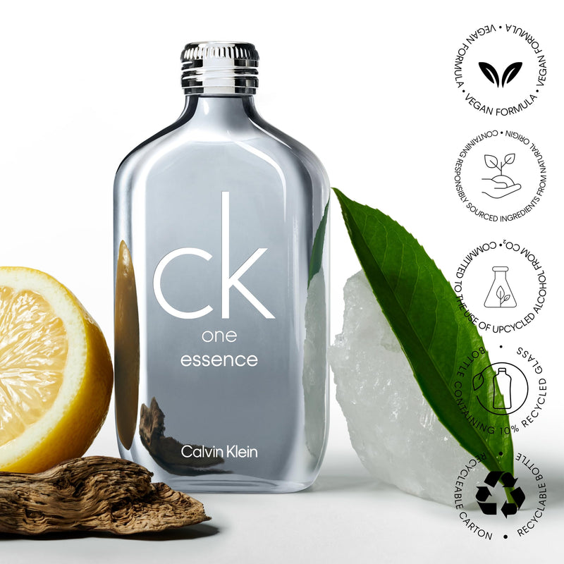 Calvin Klein CK One Essence Unisex Parfum Intense 50ml - Highly Concentrated - Blood Orange - Natural Sandalwood