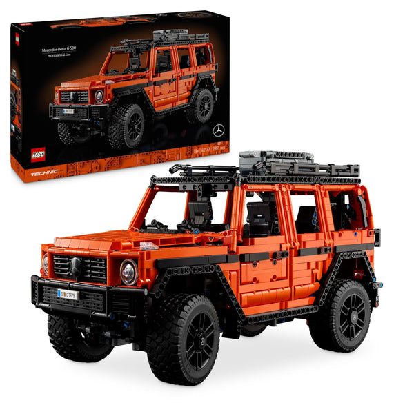 LEGO Technic Mercedes-Benz G 500 PROFESSIONAL Line Building Set, Model Car Kit for Adults to Build, Collectible 4X4 Off-Road Vehicle, Gift for Men, Women, Him or Her 42177