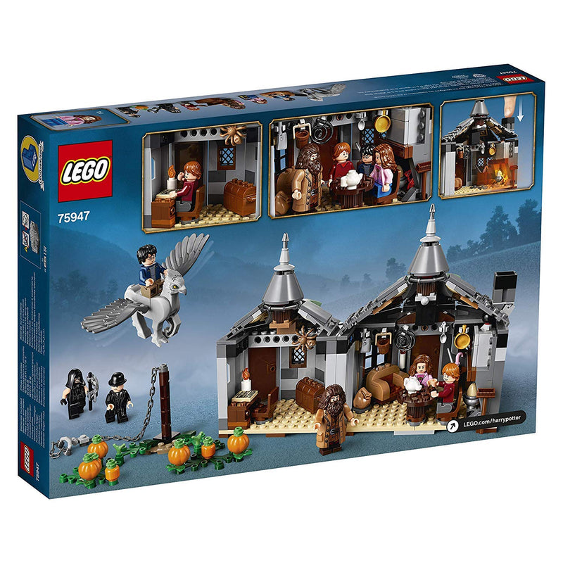 LEGO 75947 Harry Potter Hagrid’s Hut: Buckbeak’s Rescue Playset with Hippogriff Figure, Toy Gift Idea for Kids Age 8+