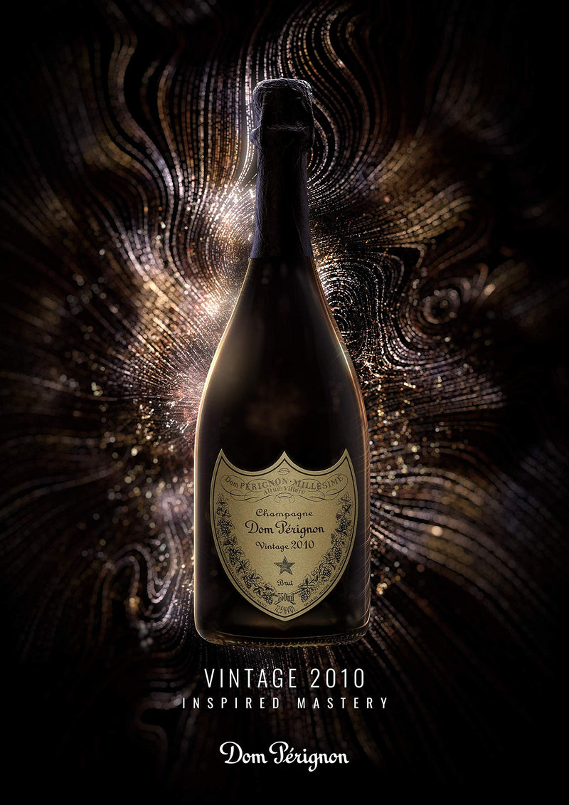 Gifts2Drink Dom Perignon Brut Vintage Champagne in Luxury Solid Oak Gift Box with Hand Crafted Gifts2Drink Tag NV 75 cl