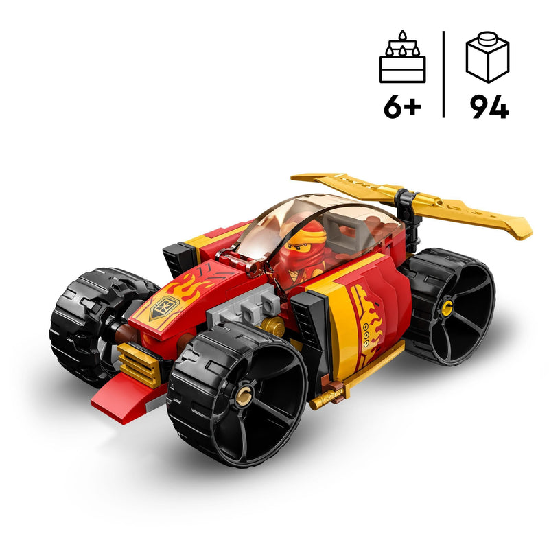 LEGO 71780 NINJAGO Kai’s Ninja Race Car EVO 2in1 Racing Car Toy to Off-Road Vehicle, Model Building Set for Kids, Boys and Girls Aged 6 Plus, Birthday Gift Idea