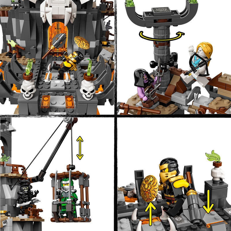 LEGO 71722 Ninjago Skull Sorcerer's Dungeons