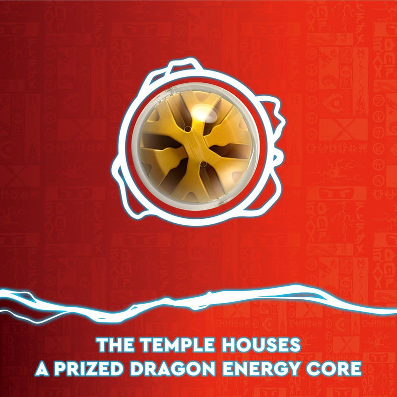 LEGO NINJAGO Temple of The Dragon Energy Cores 71795, Building Toy with a NINJAGO Temple and 6 Minifigures Including Cole, Kai and NYA' Gift for Kids Ages 8+ Who Love Buildable Ninja Playsets