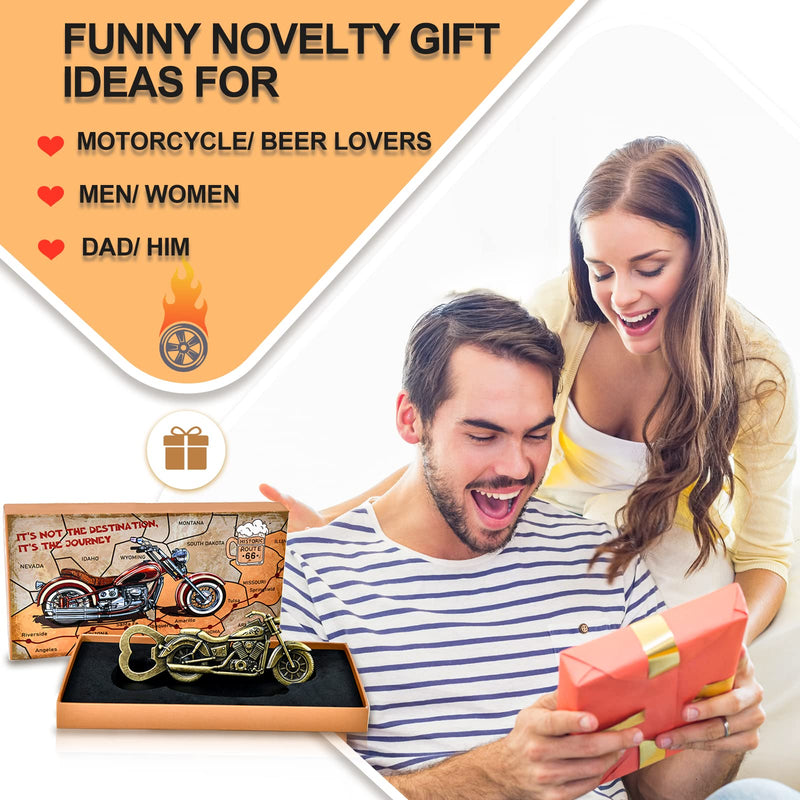 Novelty Christmas Gifts for Men Dad - Unique Motorbike Beer Gifts for Men Dad Him Brother Uncle Grandad Husband Christmas Stocking Fillers Birthday Gifts Secret Santa Xmas Small Gifts Advent Calendar