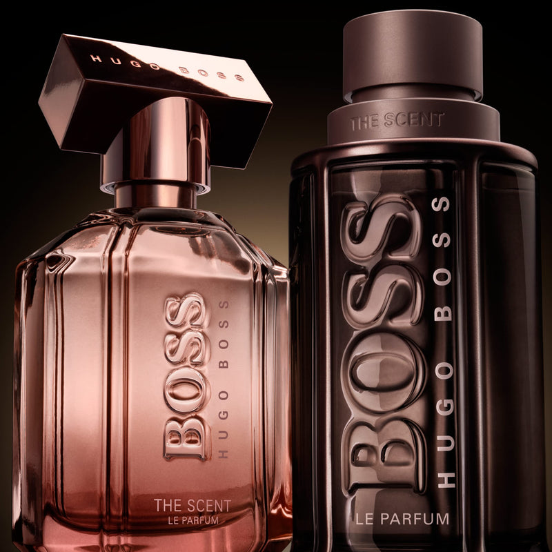 BOSS The Scent - Le Parfum for Him - Ambery Fragrance With Notes Of Ginger & Maninka Fruit, Iris and Leather Accord - High Longevity - 50ml (Packaging May Vary)