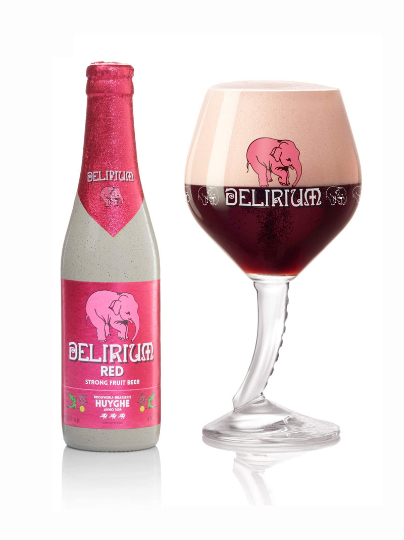 Delirium Discovery Belgian Strong Beer Gift Set with Official Branded Glass (4x330ml) - Premium Selection Beer Gifts For Men For Her Christmas Birthdays Father's Day Valentines Beers and Lagers Offers - Gift Guide