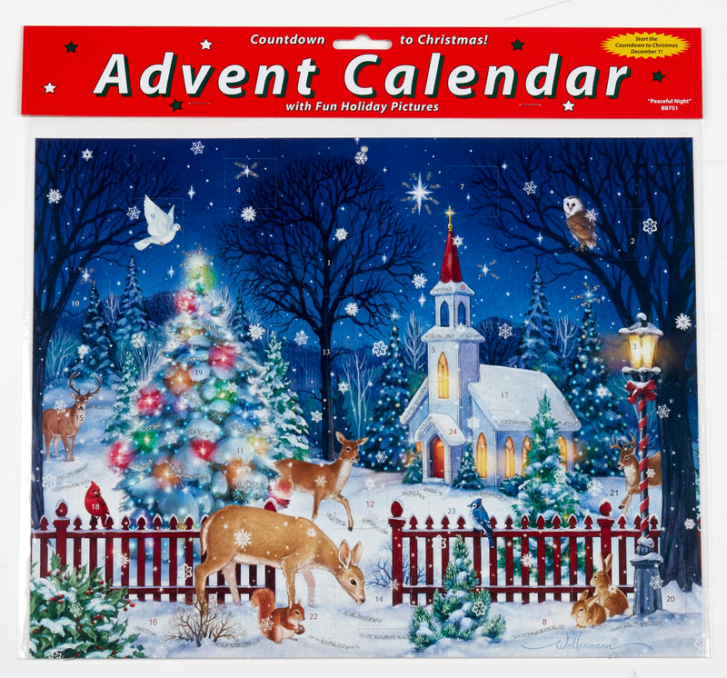 Peaceful Night Advent Calendar (Countdown to Christmas Calendar) - Gift Guide