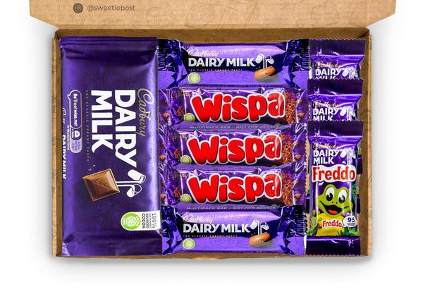 Cadbury Chocolate Gift Box | Cadbury Dairy Milk Selection Box | Cadbury Chocolate Present | Cadbury Wispa Hamper | Perfect for a Cadbury Dairy Milk Lover - Gift Guide