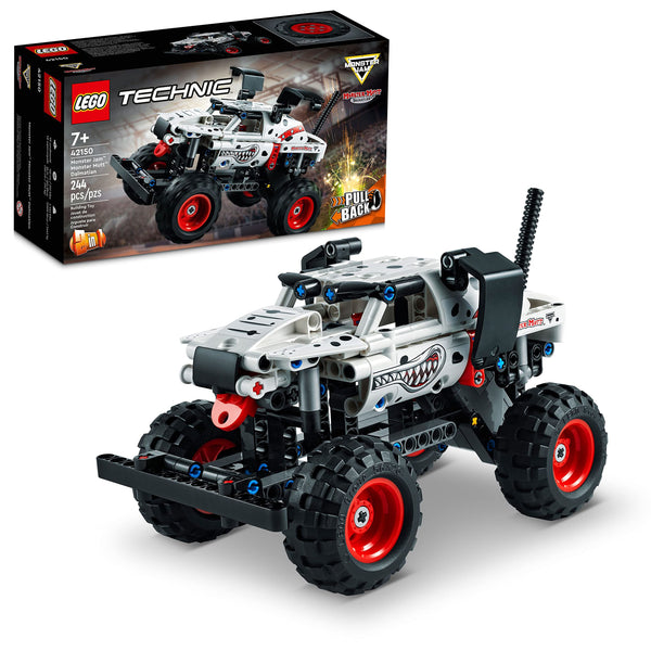 LEGO Technic Monster Jam Monster Mutt Dalmatian 42150, Truck Toy for Kids, Boys and Girls Ages 7 Plus, 2in1 Pull Back Racing Toys, Birthday Gift Idea, Multicolor