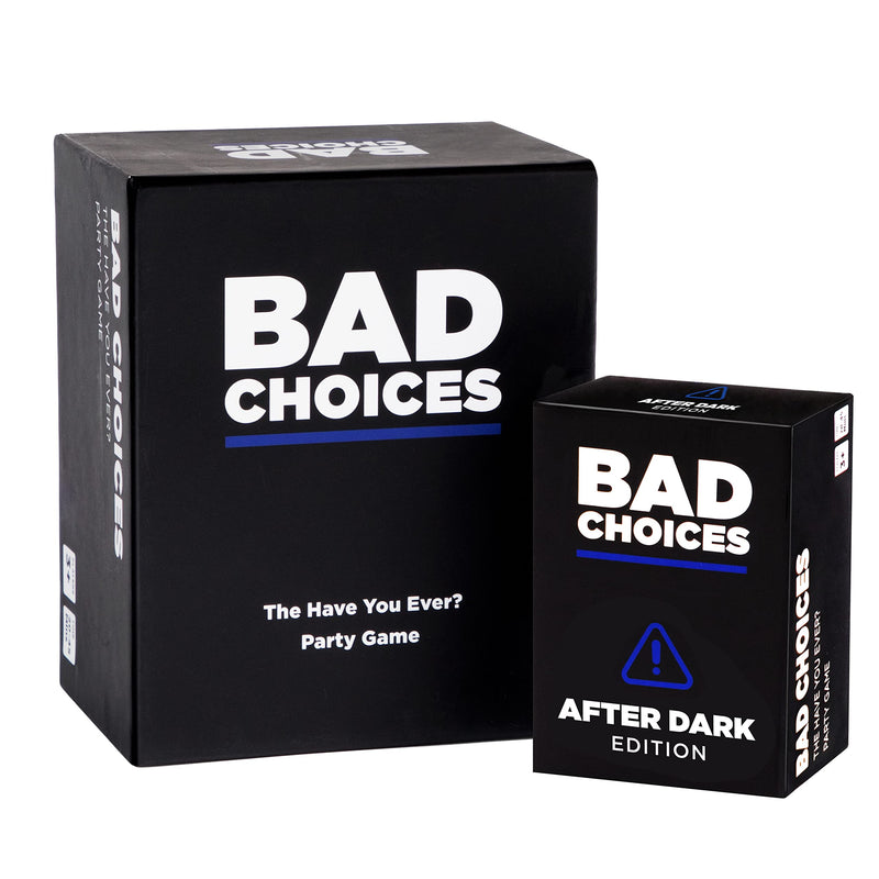 BAD CHOICES Party Game + After Dark Edition Set - Hilarious Adult Card Game for Friends, Fun Parties and Board Games Night with your Group