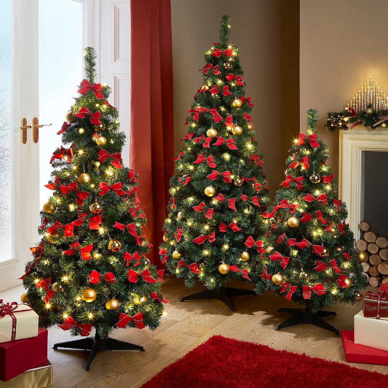 Pop-Up Christmas Tree with Decorations 4ft/5ft/6ft (6FT) - Gift Guide