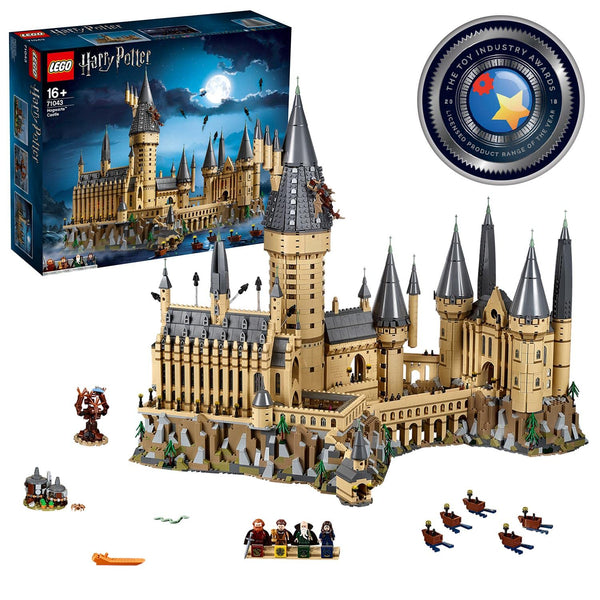 LEGO Harry Potter Hogwarts Castle Model, Big Collectable Set with the Great Hall, Sword of Gryffindor & Chamber of Secrets, Wizarding World Gift Idea for Fans 71043